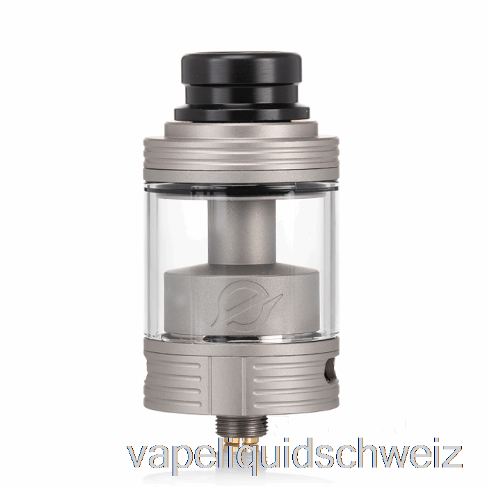 Yachtvape Eclipse Dual 25mm RTA Matt Edelstahl Vape Schweiz